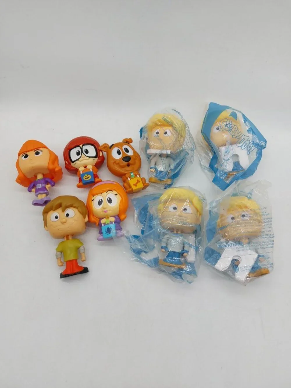 Scooby Doo Toys McDonald’s And Burger King Mixed Lot Of 9